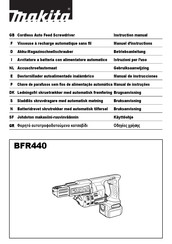 Makita BFR440 Instruction Manual
