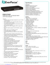 EverFocus ESM316T002R Specifications