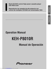 Pioneer KEH-P8010R Operation Manual