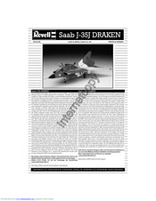 REVELL Saab J-35J Draken Assembly Manual
