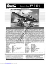 REVELL Blohm & Voss BV P 194 Assembly Manual
