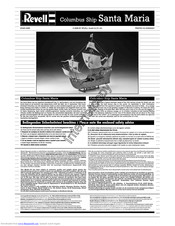 Revell Columbus Ship Santa Maria Manuals | ManualsLib