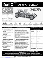 REVELL ED ROTH OUTLAW Assembly Manual