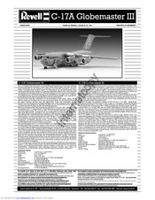 REVELL C-17A Globemaster III Assembly Manual