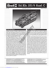 REVELL Sd.Kfz. 251/9 Ausf. C Assembly Manual