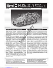 REVELL Sd.Kfz. 251/1 Ausf.C+ Wurfrahmen 40 Assembly Manual