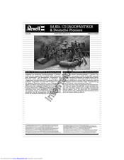 REVELL Sd.Kfz.173 Jagdpanther & Deutsche Pioniere Assembly Manual