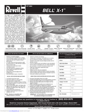 REVELL Bell X-1 Assembly Manual