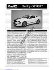 REVELL Shelby GT 500 Assembly Manual