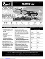 REVELL Cessna 180 Assembly Manual