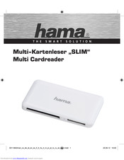 Hama SLIM Multi Cardreader Operating	 Instruction