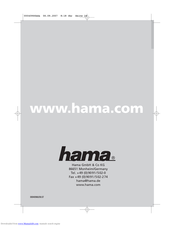 Hama Stereo RF Operating	 Instruction