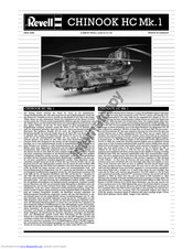 REVELL Chinook HC Mk.1 Assembly Manual