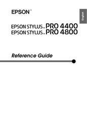 EPSON Stylus Pro 4400 Reference Manual