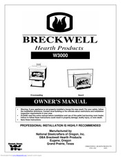 Breckwell W3000 Owner's Manual