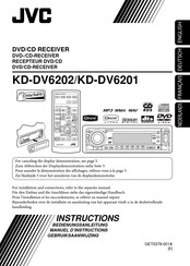 JVC KD-DV6201 Instructions Manual