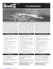 REVELL F-8 Crusader Assembly Manual