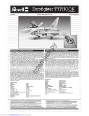 REVELL Eurofighter Typhoon & Engine Assembly Manual