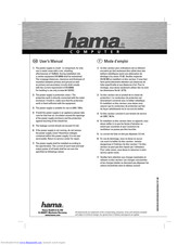 Hama PC Power Supply User Manual
