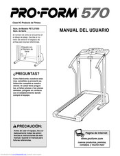 ProForm PETL57000 Manual Del Usuario