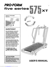 ProForm 575xt Manual