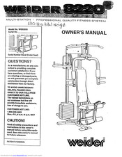 Weider WG82200 Manual