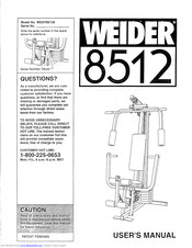 Weider WESY85120 Manual