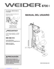 Weider WEEVSY30810.2 Manual Del Usuario