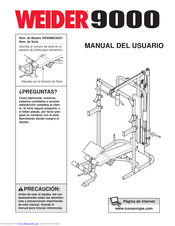 Weider 9000 Bench Manual Del Usuario