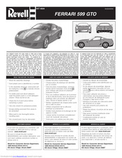 REVELL 4034 Assembly Instructions Manual