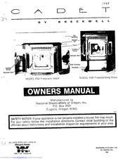 Breckwell Cadet P32 Owner's Manual