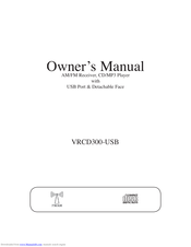Virtual Reality VRCD300-USB Owner's Manual