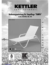 Kettler 01620-600 Operating Instructions Manual