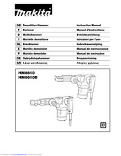 Makita HM0810B Instruction Manual