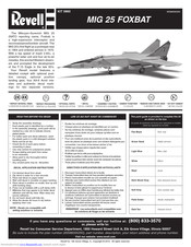 REVELL 5860 Assembly Manual