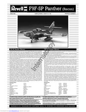 REVELL F9F-5P Panther Assembly Manual