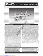 REVELL F/A-18E Super Hornet Assembly Manual