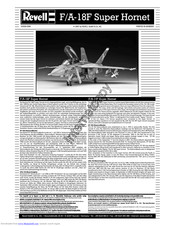 REVELL F/A-18F Super Hornet Assembly Manual