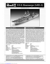 REVELL U.S.S. Kearsarge Assembly Manual