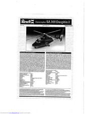 REVELL Eurocopter SA 365 Dauphin 2 Assembly Manual
