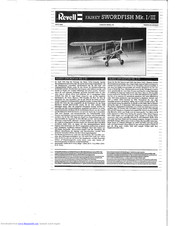 REVELL Fairey Swordfish Mk.III Assembly Manual