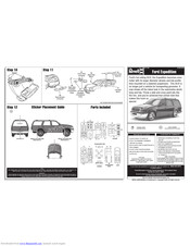 REVELL Ford Expedition Assembly Manual
