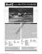 REVELL Heinkel He 177 A-6 & Hs293 Assembly Manual