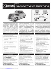 REVELL '39 CHEVY COUPE STREET ROD Assembly Manual