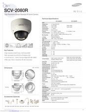 Samsung SCV-2080RN Technical Specifications