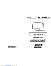 Salora CT1435TDVX User Manual