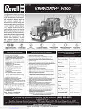 REVELL 1507 Assembly Manual