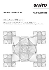Sanyo VA-SW3050LITE Instruction Manual