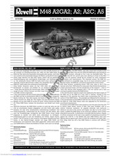REVELL M48 A2C Assembly Manual