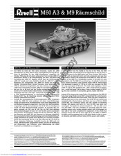 REVELL M60A3 & M9 Raumschild Assembly Manual